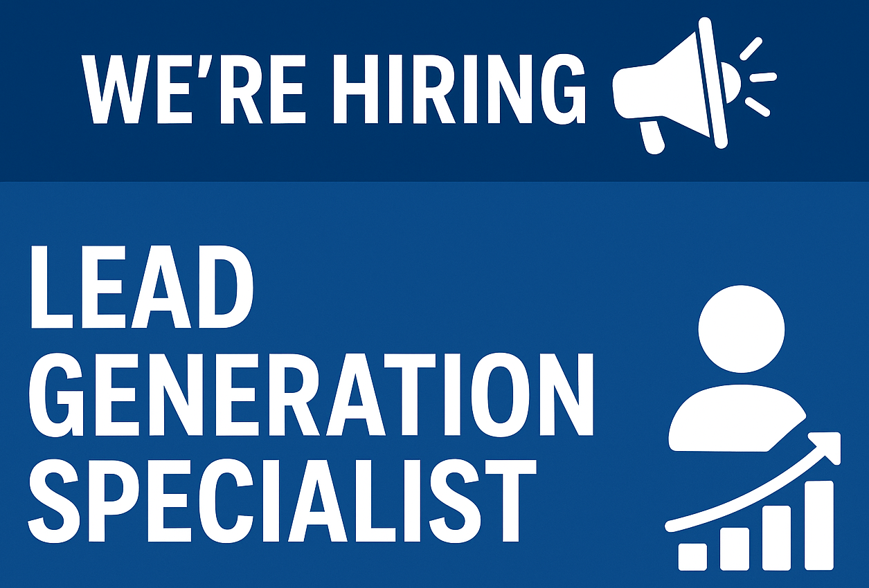 🚀 We’re Hiring: Lead Generation Specialist 🚀